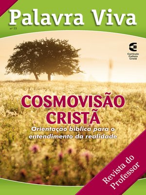 cover image of Cosmovisão cristã--professor